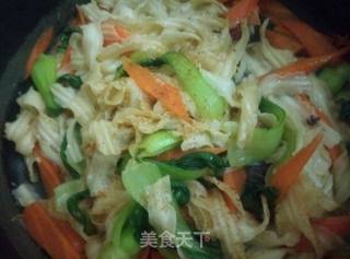 Vegetarian Fried Noodles recipe