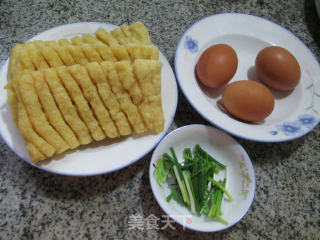 #trust of The Beauty# Dried Tofu with Lotus Leaf Egg and Orchid recipe