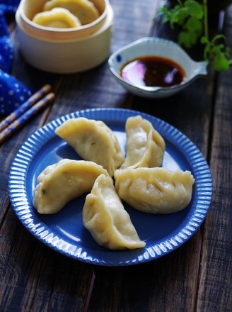 Leek and Mushroom Dumplings