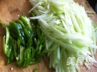 Green Pepper Chayote recipe