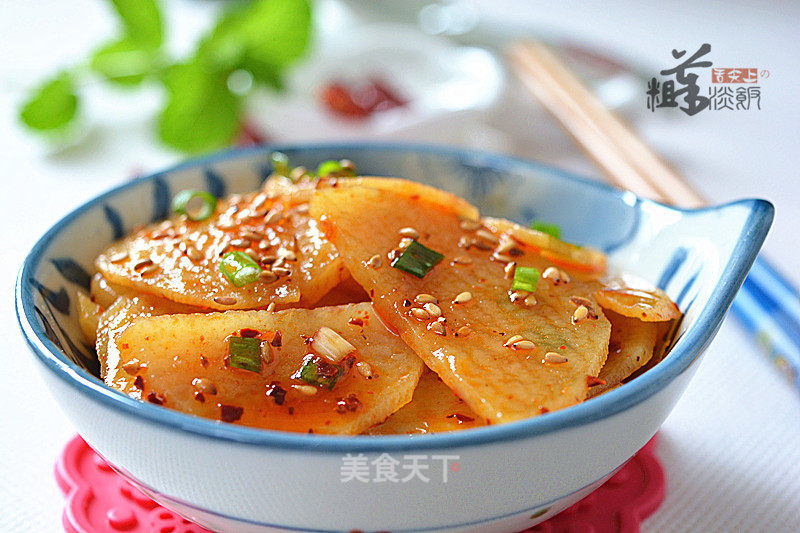 Spicy Potato Chips recipe