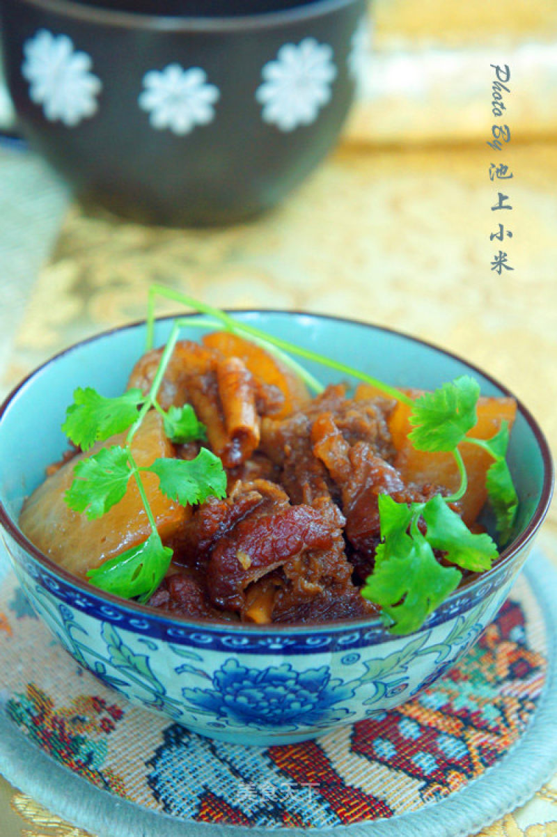 Stewed Beef Brisket with Radish recipe