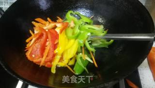 Sweet and Sour Vegetable Shreds recipe