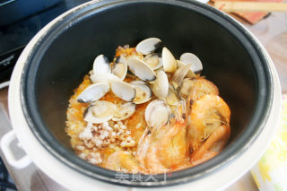 Home Improved Electric Rice Cooker——spanish Paella recipe