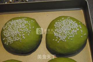#aca烤明星大赛# Sesame Matcha Bag recipe
