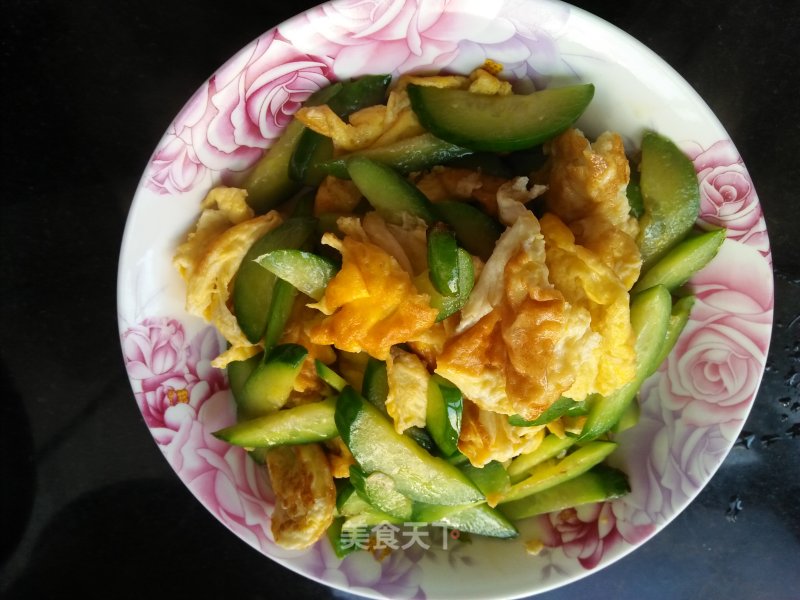 Cucumber Egg recipe