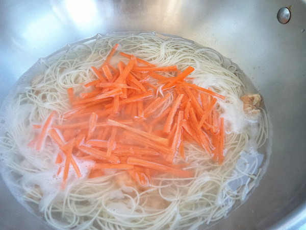 Millet Noodles, Sea Rice Noodle Soup recipe
