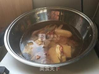 Black Fungus Chicken Soup recipe