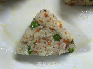 Bacon Mixed Vegetable Rice Ball recipe