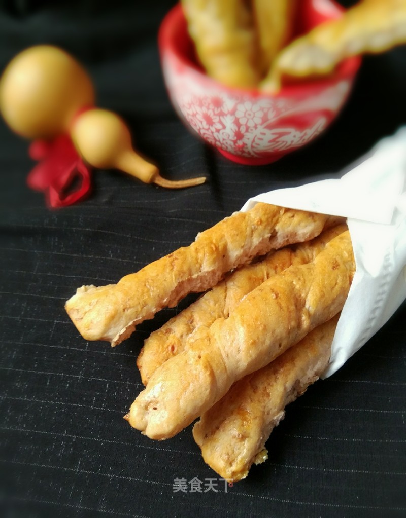 Walnut Coconut Milk Breadsticks-born to Save Failed Bread Dough recipe