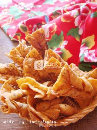 Fried Cutlet Fork (fried Hemp Leaves) recipe