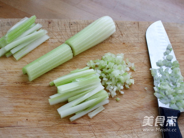 Celery and Shrimp Congee recipe