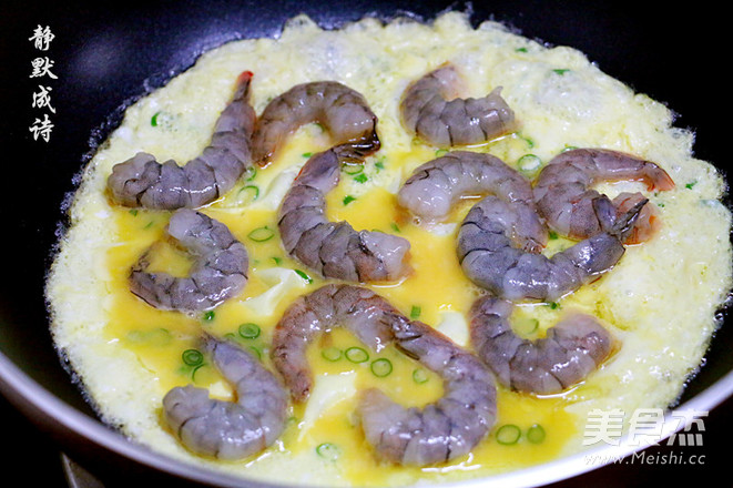 Shrimp and Eggs recipe