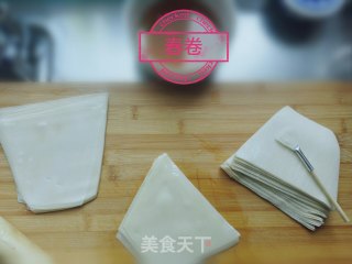 Wonton Skin Spring Rolls recipe