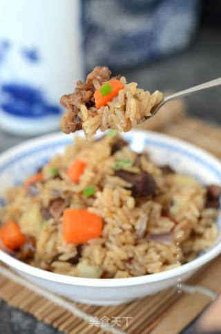 Potato Beef Braised Rice recipe