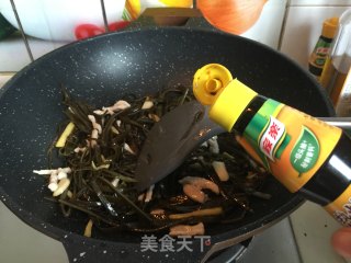 #trust之美# Fried Kelp Shredded Pork recipe