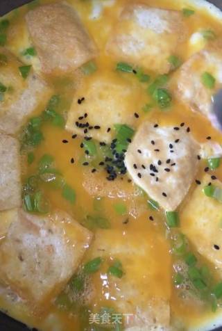 Egg Tofu Cake recipe