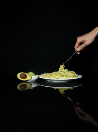 Pasta with Forest Avocado