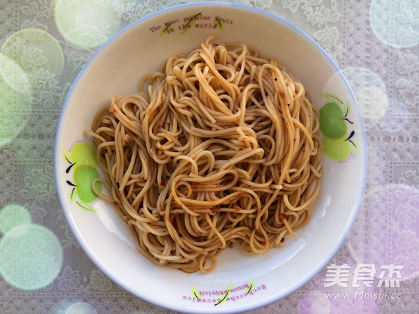 Noodles with Spicy Sauce recipe