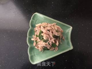 #春食野菜香# Spicy Mint Chicken Shreds recipe