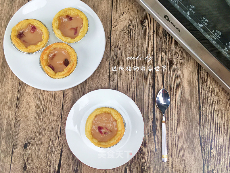 Floral Egg Tart