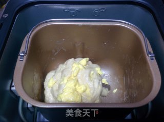 【honey Beans and Cocoa Two-color Toast】——manually Shaping Bread Machine Version recipe