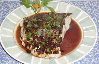 Steamed Fish Belly in Black Bean Sauce recipe