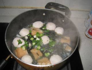 Fresh Radish Seaweed Soup recipe