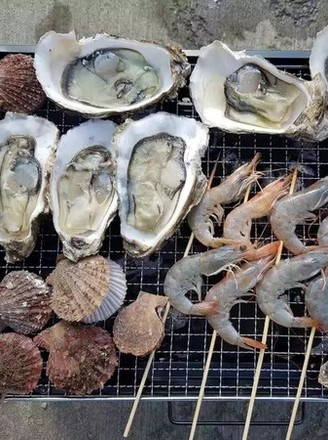 Grilled Oysters, Fresh! ! ! recipe