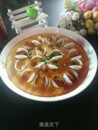 Steamed Egg with Clams recipe