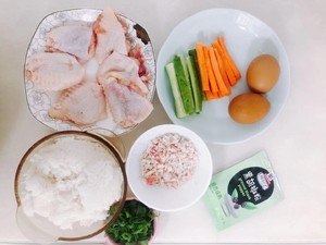 Mccormick Seasonal Vegetables and Chicken Wings Rice is Soft and Soft, Super Delicious recipe