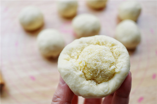 Heart Shaped Coconut Bread recipe