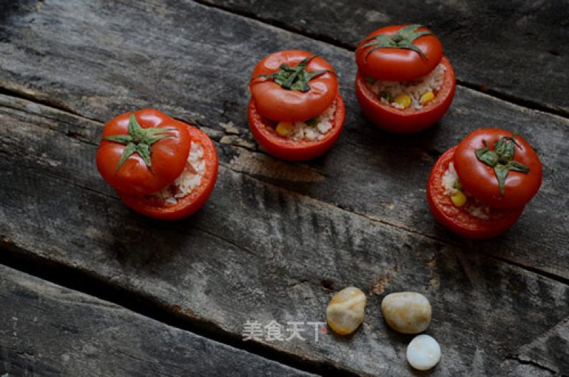 Tomato Rice Cup recipe