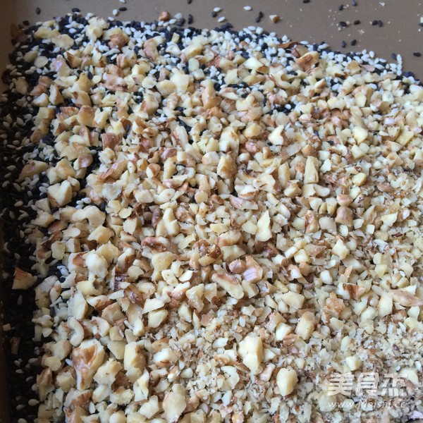 Crispy Sesame Walnut Crisp recipe