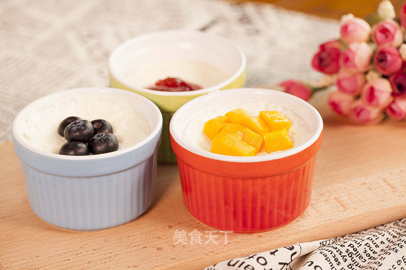 Fruit Double Skin Milk recipe