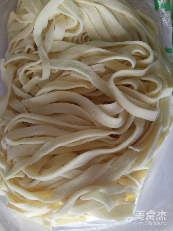 Toon Oil Splashed Noodles recipe