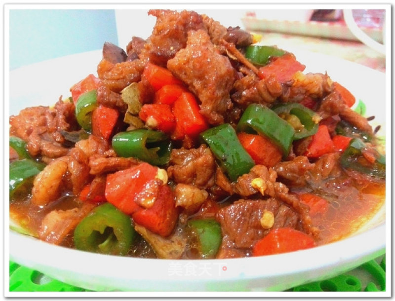 Chili Spiced Beef [zixuan's House] recipe