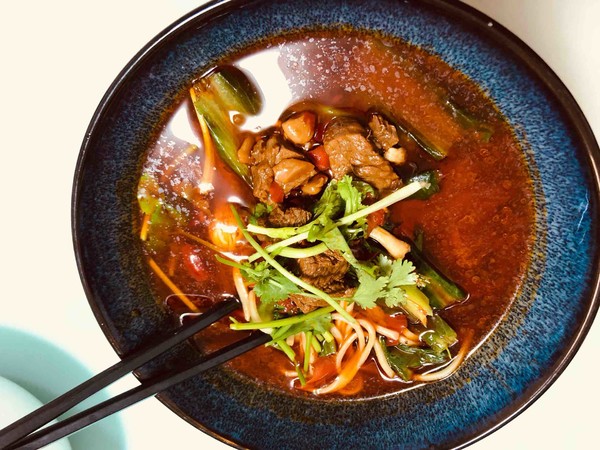 Braised Beef Noodles recipe