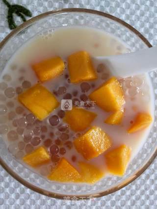Mango Coconut Milk Sago recipe