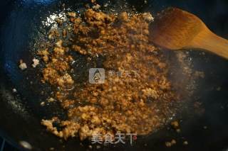 Stir-fried Three Diced Minced Meat recipe