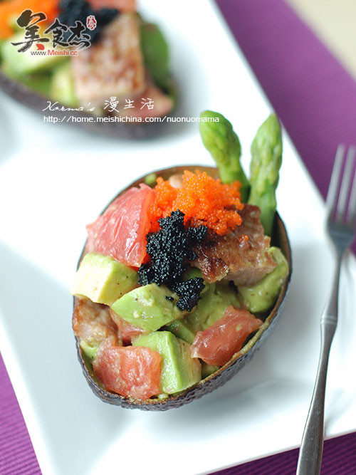 Avocado Sirloin Salad recipe