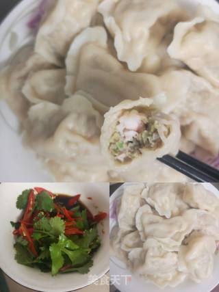 Shrimp and Celery Dumplings recipe