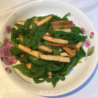 Stir-fried Green Peppers recipe