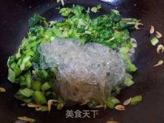 Stir-fried Vermicelli with Organic Cabbage recipe