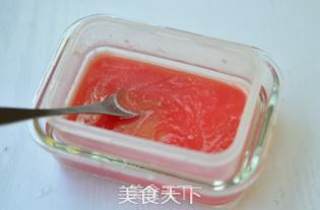 Milk Watermelon Pudding recipe