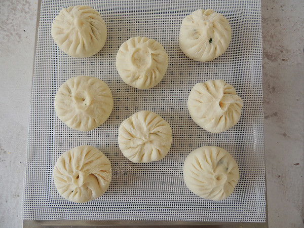 Shiitake Mushroom and Vegetable Buns recipe