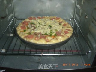 Tuna Lace Pizza recipe