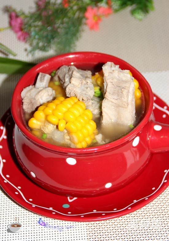 Corn Stewed Pork Ribs recipe