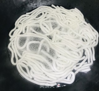 Potato Flour with Meat Sauce recipe