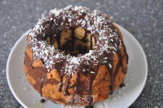 Marble Cake with Orange Sake recipe